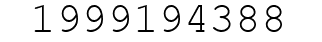 Number 1999194388.
