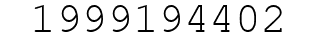 Number 1999194402.