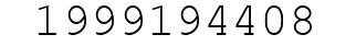 Number 1999194408.