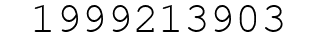 Number 1999213903.