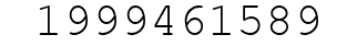 Number 1999461589.