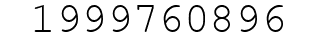 Number 1999760896.