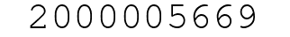 Number 2000005669.