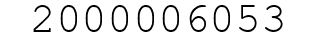 Number 2000006053.