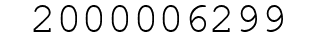Number 2000006299.