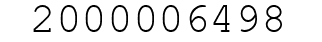 Number 2000006498.