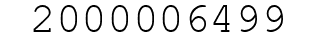Number 2000006499.