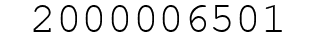 Number 2000006501.