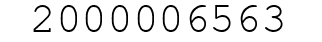 Number 2000006563.