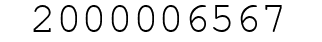 Number 2000006567.
