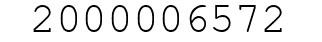 Number 2000006572.