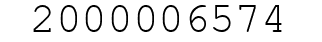 Number 2000006574.