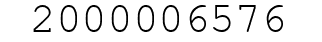 Number 2000006576.