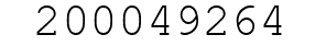 Number 200049264.