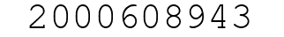 Number 2000608943.