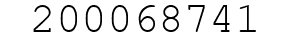Number 200068741.