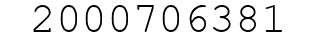 Number 2000706381.