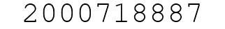Number 2000718887.