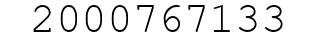 Number 2000767133.