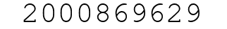 Number 2000869629.