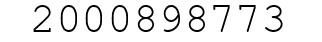 Number 2000898773.