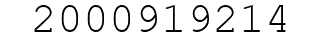 Number 2000919214.