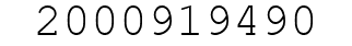 Number 2000919490.