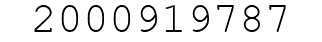 Number 2000919787.
