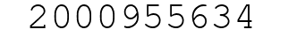 Number 2000955634.