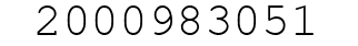 Number 2000983051.