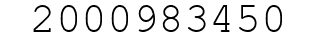 Number 2000983450.