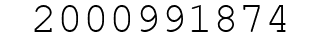 Number 2000991874.