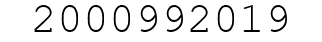 Number 2000992019.