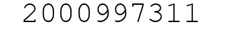 Number 2000997311.