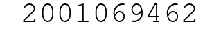 Number 2001069462.