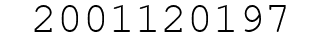 Number 2001120197.