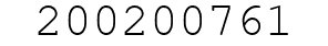 Number 200200761.