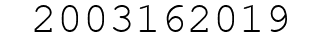 Number 2003162019.