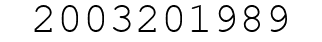 Number 2003201989.