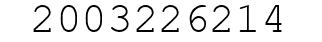 Number 2003226214.