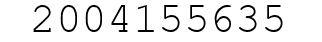 Number 2004155635.