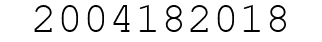Number 2004182018.