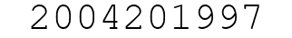 Number 2004201997.