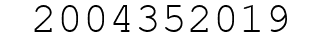 Number 2004352019.