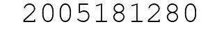 Number 2005181280.