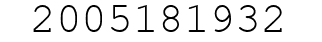 Number 2005181932.