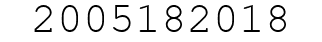 Number 2005182018.