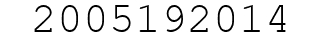 Number 2005192014.