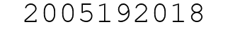Number 2005192018.