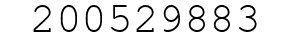 Number 200529883.